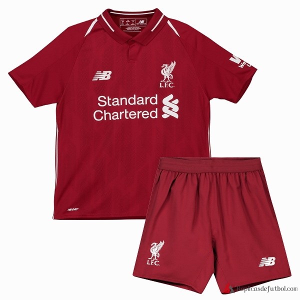 Camiseta Liverpool Primera equipación Niños 2018-2019 Rojo